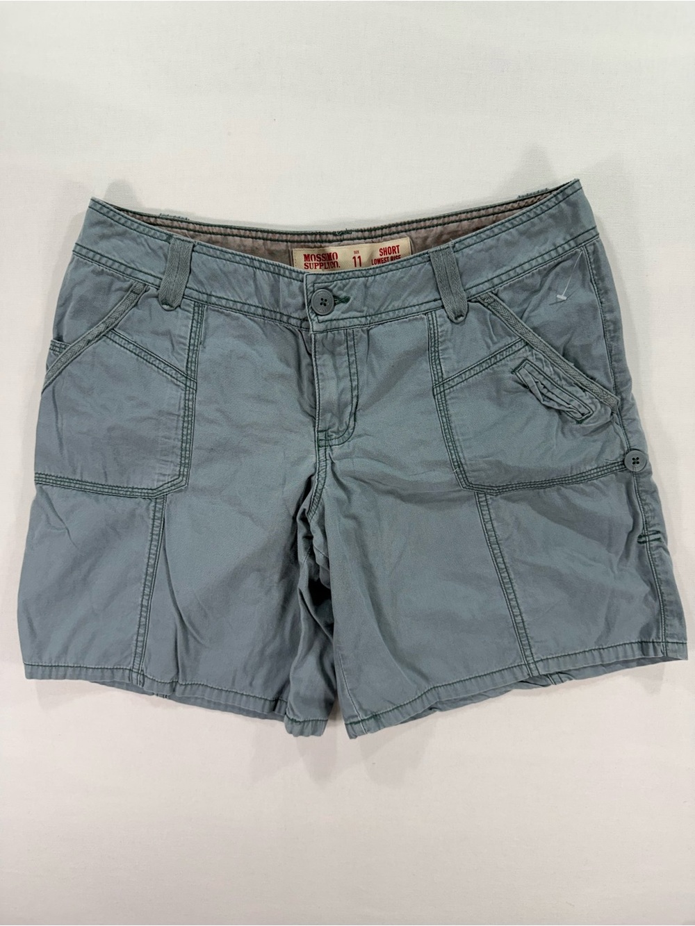 Mossimo Supply Co. Short Low Rise Junior Cargo Shorts. Cotton Cargo Shorts Size
